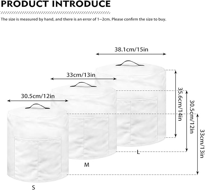 Air Fryer Cover Dust Cover, Washable Small Appliance Covers - Image 5