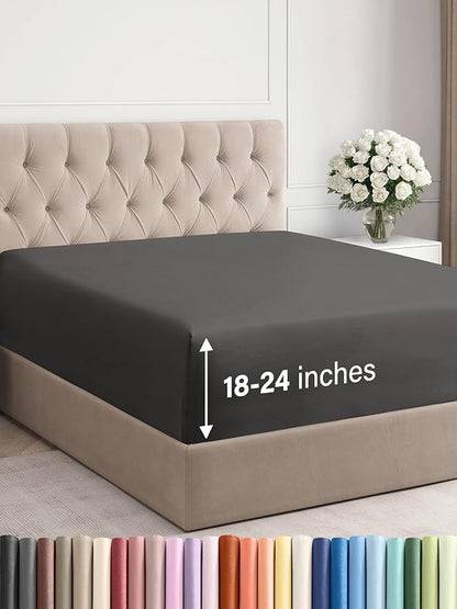 Extra Deep Queen Fitted Sheet by CGKUnlimited
