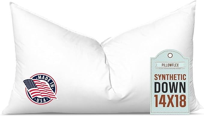 Pillowflex Synthetic Down Pillow Insert by Pillowflex