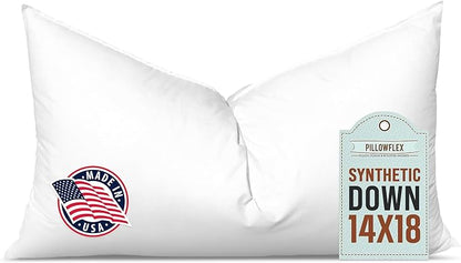 Pillowflex Synthetic Down Pillow Insert by Pillowflex