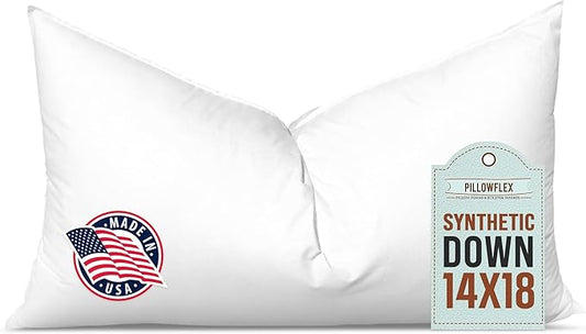 Pillowflex Synthetic Down Pillow Insert by Pillowflex