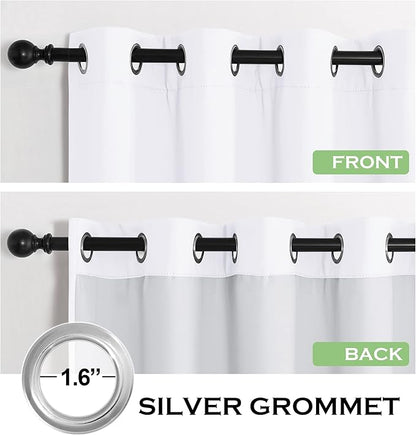 KGORGE Anti Dust Soundproof 100% Blackout Curtains 4 Layers Heavy Duty Energy - Image 4