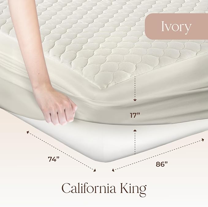 100% Cotton Organic Mattress Protector - Image 2