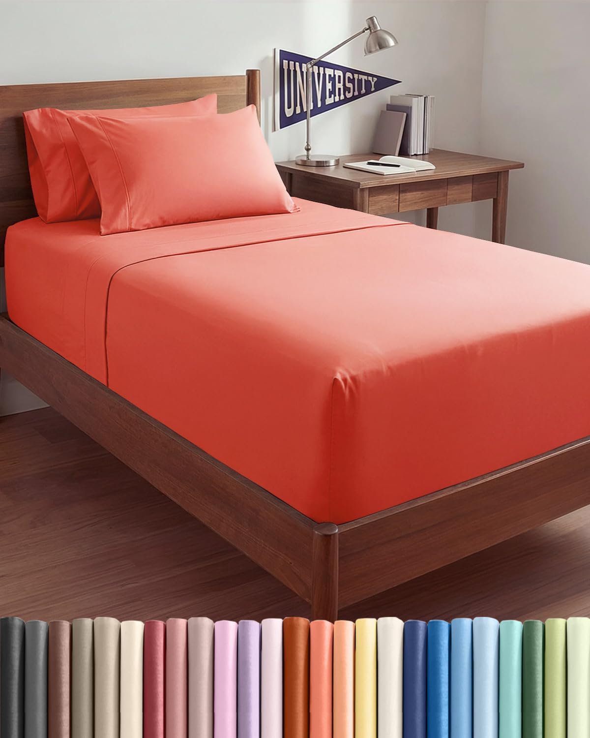 cgk extra deep twin xl sheet set, main product view