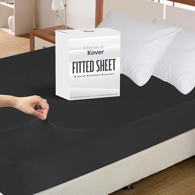 Twin Fitted Sheet Only, Super Soft & Cozy Twin Size Bed Sheets - Image 7