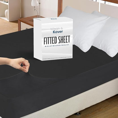 Twin Fitted Sheet Only, Super Soft & Cozy Twin Size Bed Sheets - Image 7