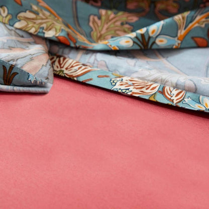 mixinni 100% long staple natural cotton soft solid, close-up detail
