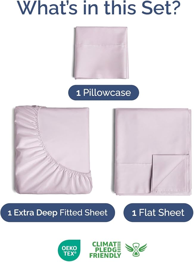 Extra Deep Pocket Twin Sheets - Image 2
