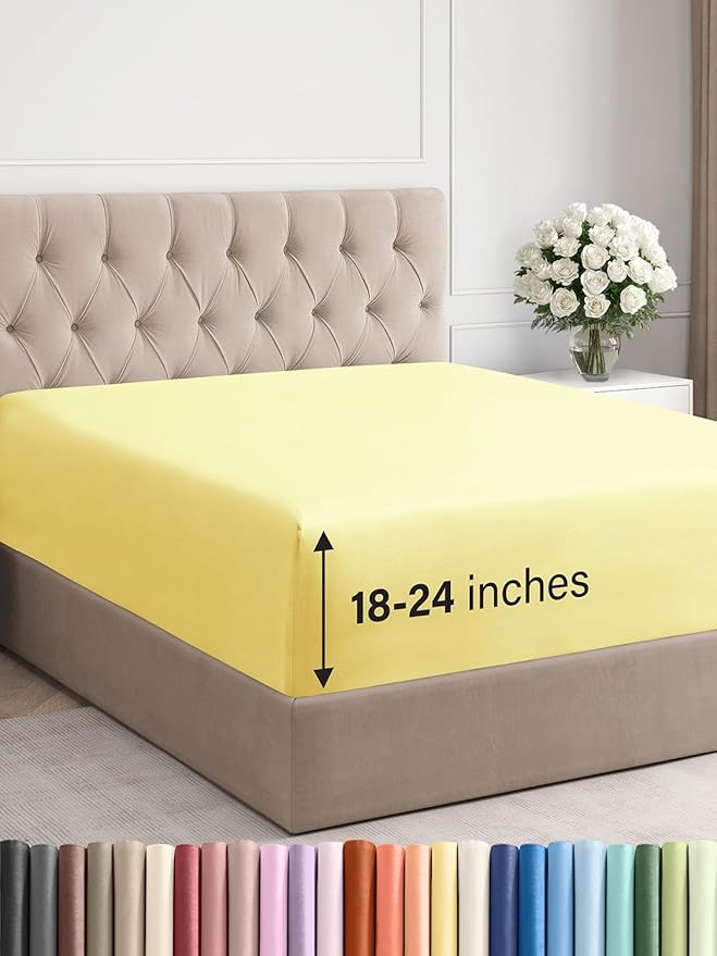 Extra Deep Full Fitted Sheet by CGKUnlimited
