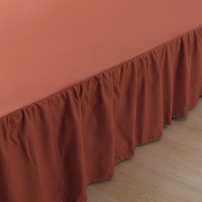 Bed Skirt Full Size Ruffled Bed Skirts - Image 2
