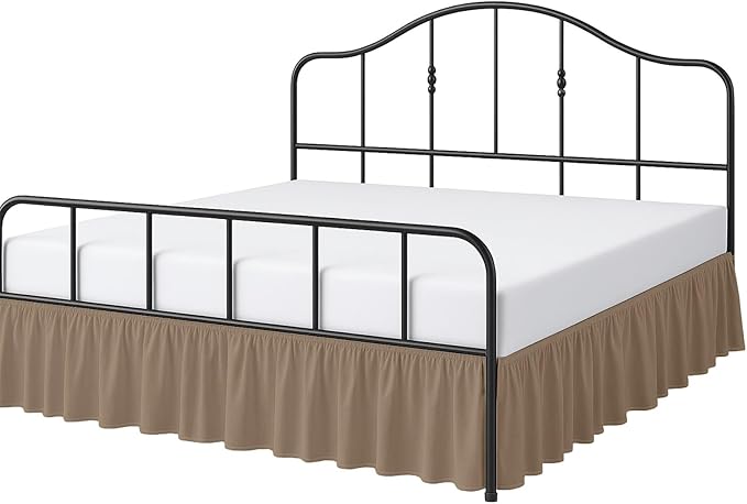 Cottington Lane Ruffled Bed Skirt Twin Size by CottingtonLane