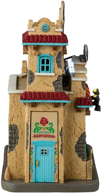 Lemax Day of the Dead Emporium Lighted Building, #45208 Halloween Display