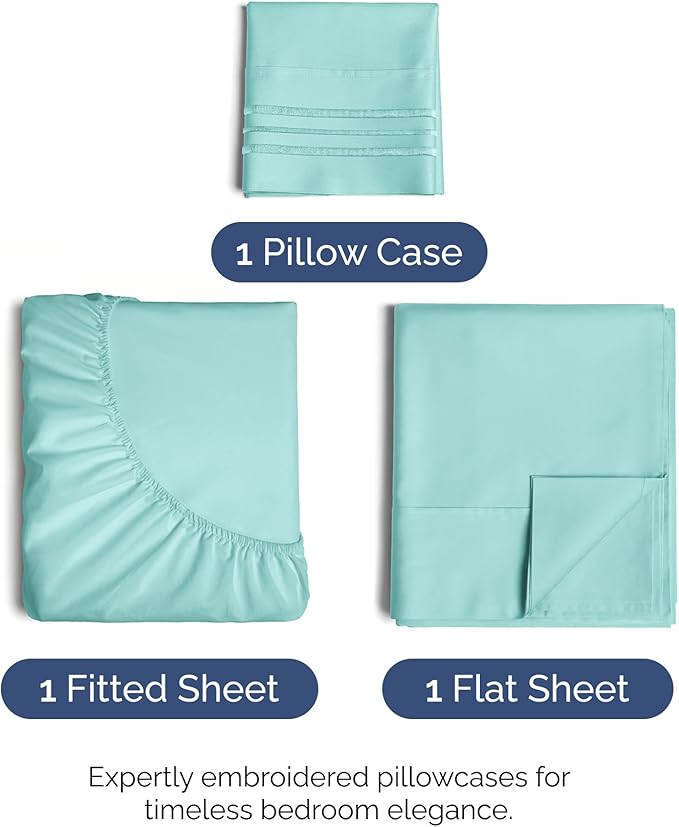 Twin Size 3 Piece Sheet Set - Image 2