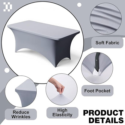 Trlyc 1 Pack 6FT Spandex Table Cloth - Image 4