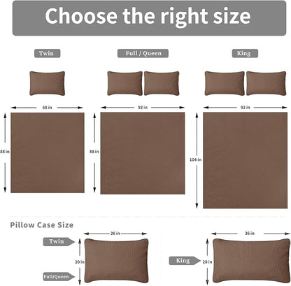 Easy-Going Twin Size Reversible Quilt Set - Image 6