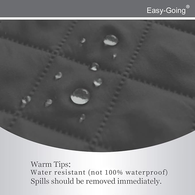 Easy-Going Recliner Chair Slipcover Reversible Sofa Cover Water Resistant Couch - Image 4