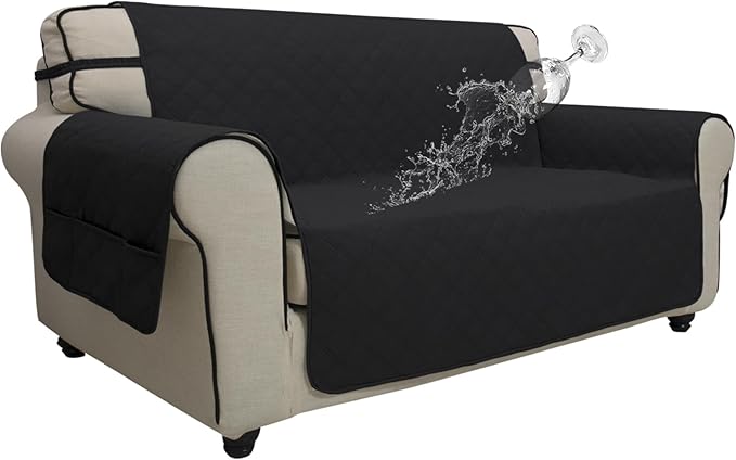 Easy-Going Waterproof Oversized Loveseat Covers Leakproof Couch Cover by Easy-Going