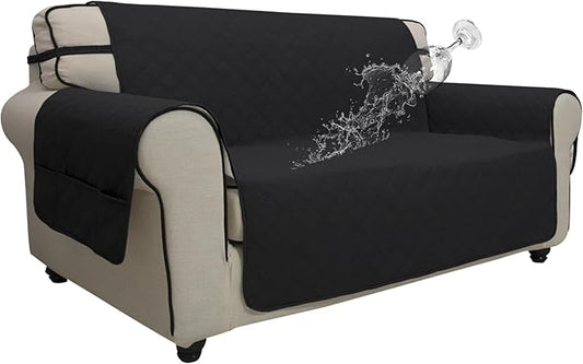 Easy-Going Waterproof Oversized Loveseat Covers Leakproof Couch Cover by Easy-Going