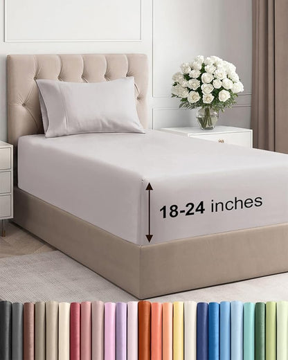 Extra Deep Pocket Twin Sheets by CGKUnlimited