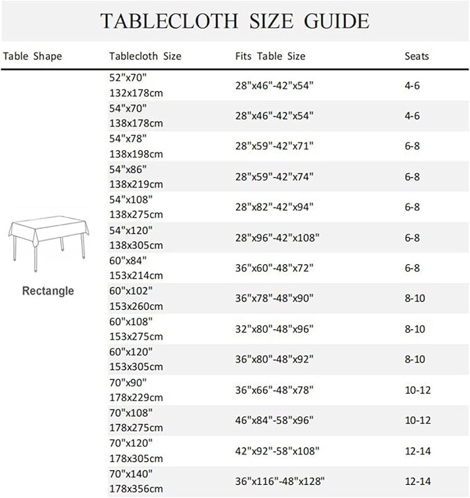 52x70inches Blue Butterfly Rectangle Tablecloth Nature Butterflies White - Image 7