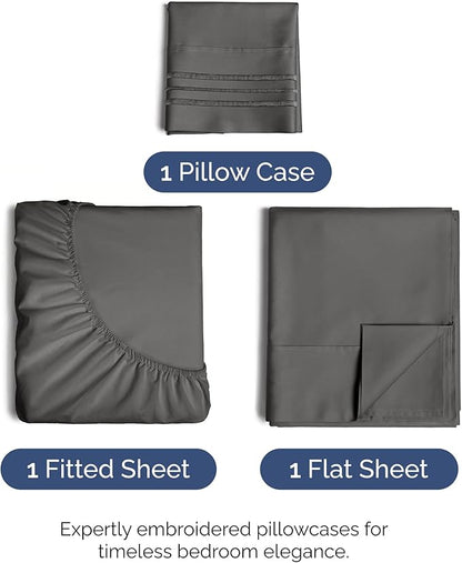 Twin XL Size 3 Piece Sheet Set - Image 2