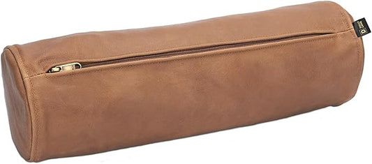 D DOLLY LAMB Goat Leather Cylindrical Cushion Covers by DDollyLamb