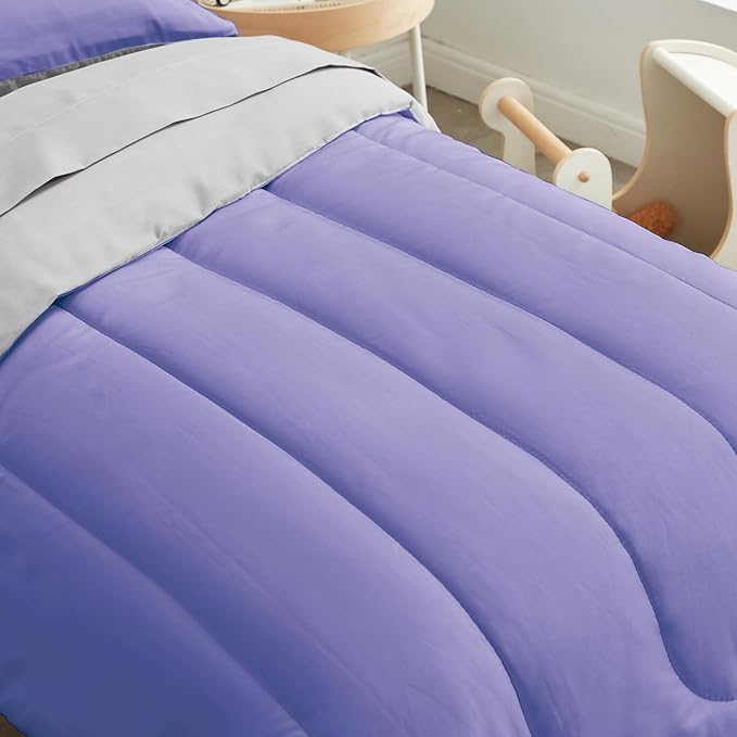 UOZZI BEDDING 4 Pieces Toddler Bedding Set Ultra Soft and Breathable Toddler - Image 7