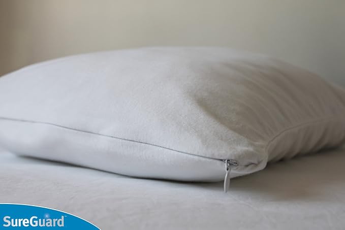 Set of 2 Body Size SureGuard Pillow Protectors - Image 2