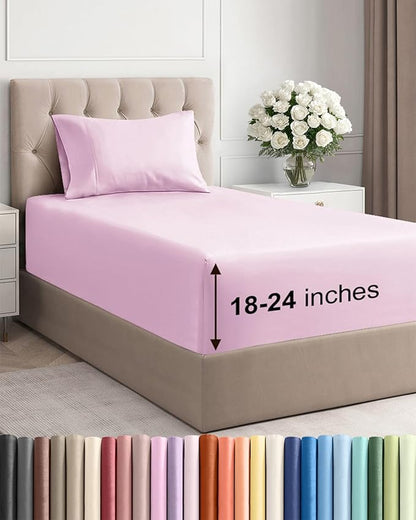 Extra Deep Pocket Twin Sheets by CGKUnlimited