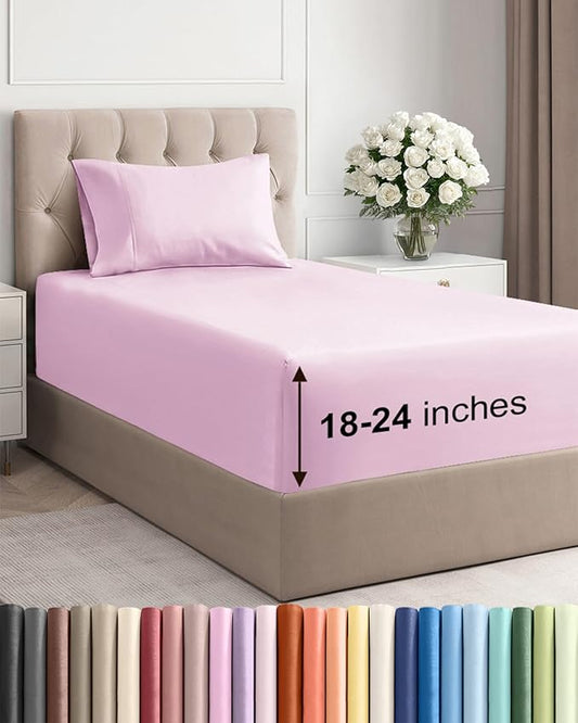 Extra Deep Pocket Twin Sheets by CGKUnlimited
