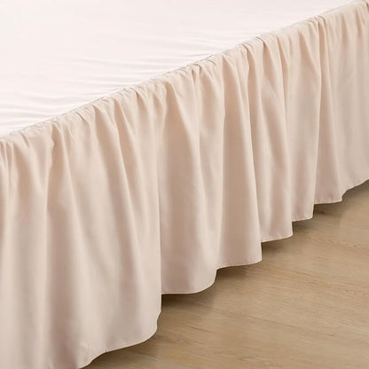 Bed Skirt, Full Size Ruffled Bed Skirt - Image 6