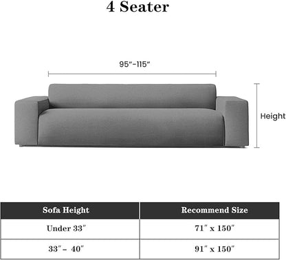 MEETSKY Oversized Couch Cover Sofa Cover - Image 3