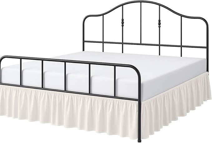 Cottington Lane Ruffled Bed Skirt Twin Size by CottingtonLane