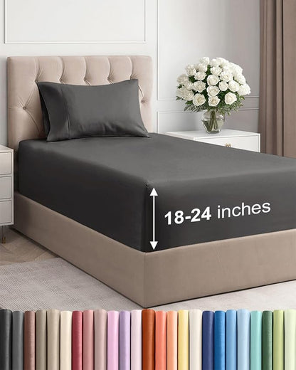 Extra Deep Pocket Twin Sheets by CGKUnlimited