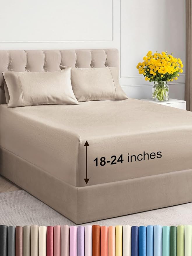 Extra Deep Twin XL Sheet Set by CGKUnlimited