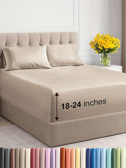 Extra Deep Twin XL Sheet Set by CGKUnlimited