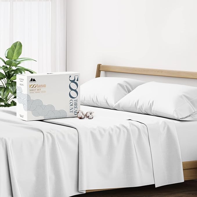 Mayfair Linen 100% Cotton Bed Sheets Queen Sheet Set by MayfairLinen