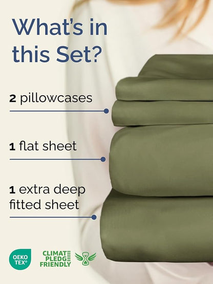 Extra Deep Twin Sheet Set - Image 2