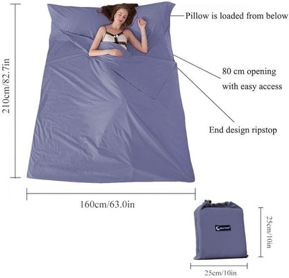 Sleeping Bag Liner Travel Sheets - Image 9