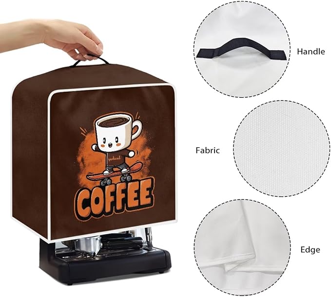 Coffee Maker Dust Cover Funny Mixer Small Kitchen Appliance Protector Foldable - Image 5