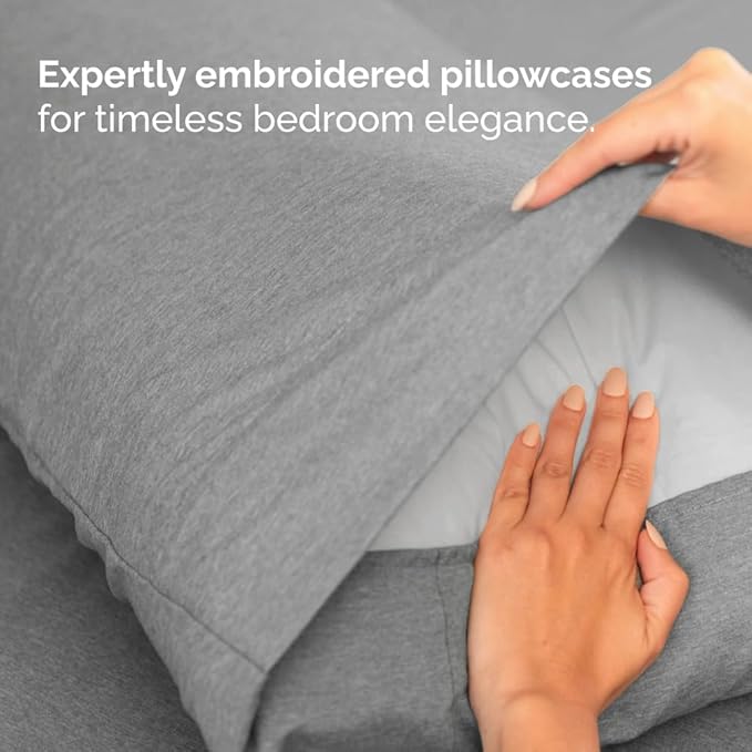 Split Head King Sheet Set – 4 Piece Flex Split Top King Sheets - Image 7