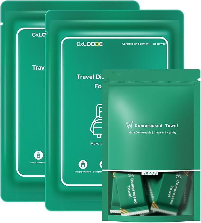 2 Pack Disposable Sheet for Travel by CXLoode