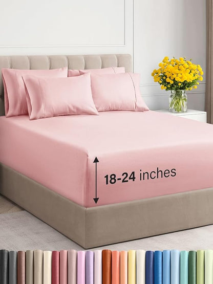 Extra Deep Cal King Sheet Set by CGKUnlimited