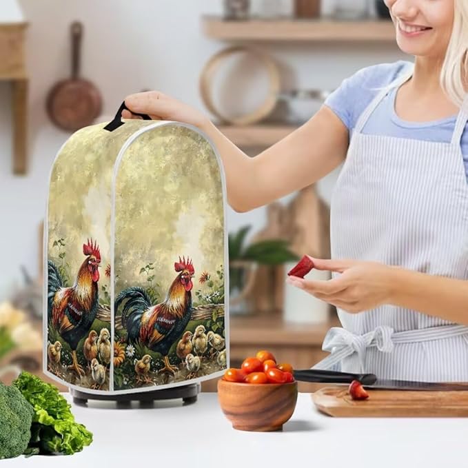 Chicken Blender Dust Cover, Anti Fingerprint Polyester Stand Mixer or Coffee - Image 3