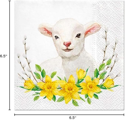 AM Décor Easter Luncheon Napkins - Image 4