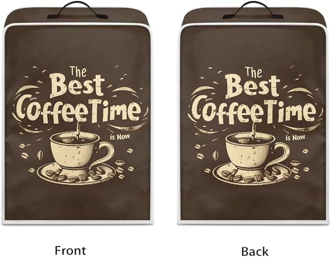 Mumeson Coffee Cup Coffee Maker Cover, Fits Small Kitchen Machines - Image 2