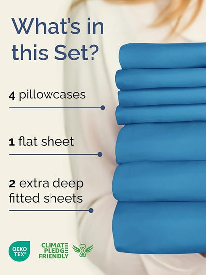 Extra Deep Split King Sheet Set - Image 2