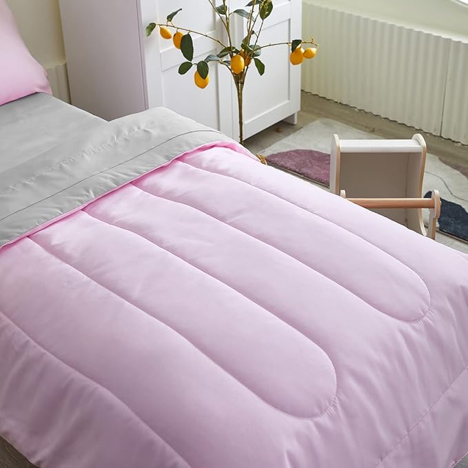 UOZZI BEDDING 4 Pieces Toddler Bedding Set Ultra Soft and Breathable Toddler - Image 5