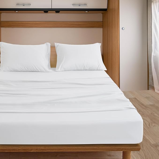 SPRINGSPIRIT RV Queen Sheets, Super Soft RV Short Queen Sheets - Image 4