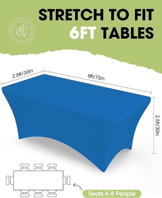 Pureegg Spandex Tablecloth 6ft - Image 2